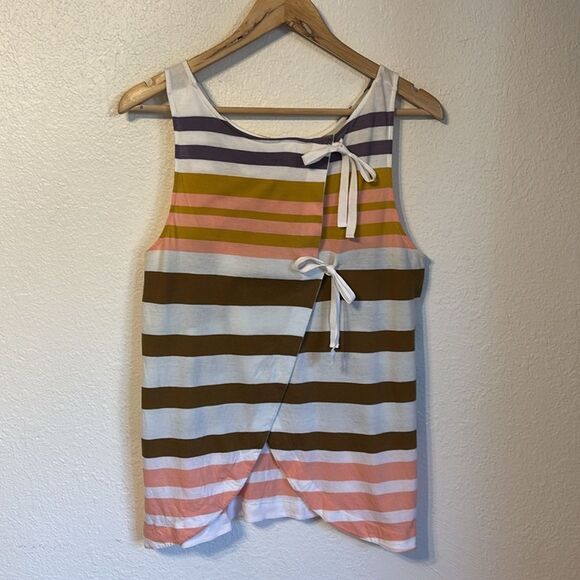 Anthropologie Meadow Rue Striped Tank Medium - Picture 4 of 4